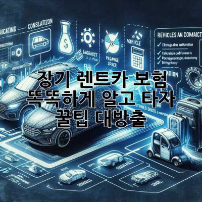 🚗 장기 렌트카 보험, 똑똑하게 알고 타자! 꿀팁 대방출 🍯