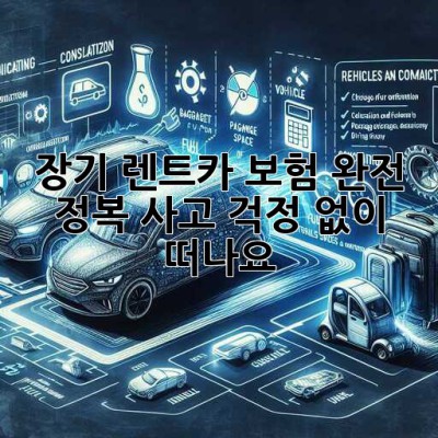 🚗 장기 렌트카 보험 완전 정복! 사고 걱정 없이 떠나요 💨
